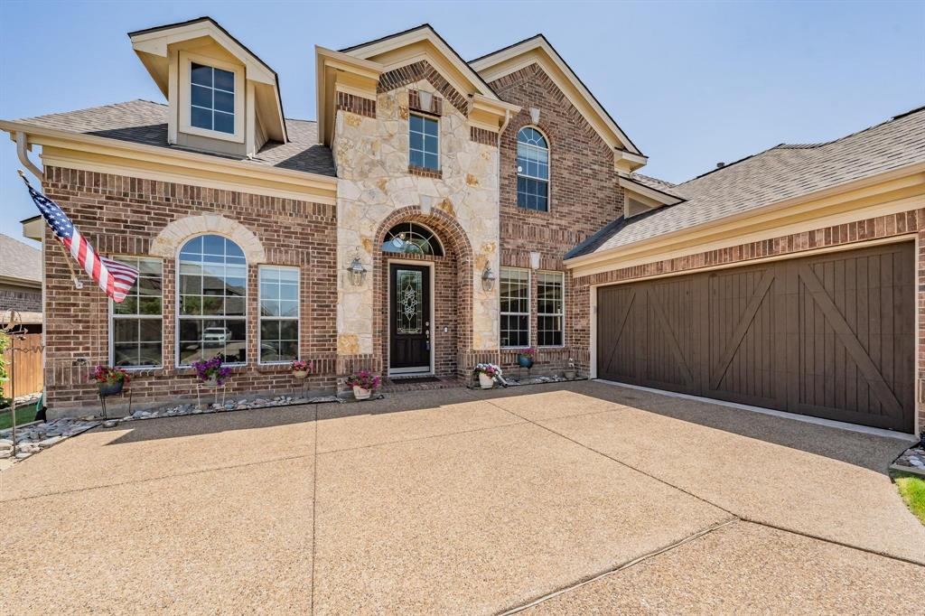 Meticulously cared for one owner home on a corner lot with pool in the coveted Keller ISD. This beauty is move in ready. Vaulted ceilings and windows galore, this open concept home is perfect for any family who loves to entertain. Stainless appliances, gas cooktop over sized island and double oven with counter space everywhere!! The primary bedroom has windows looking out to the pool. The primary bath has walk in closet, separate shower, garden tub and a door leading to the backyard pool. Another bedroom downstairs used as an office or guest bedroom. Upstairs boasts 3 full bedrooms, game room and media room. 2 bedrooms share a bathroom and the other bedroom is perfect for guests with full attached bathroom.  Hvac maintained twice a year, electrical wiring for Christmas lights, and most interior lights have dimmers. The heated saltwater pool is app controlled and includes a Katch a Kid net. Back on the market at no fault of the sellers and completely unrelated to the property.