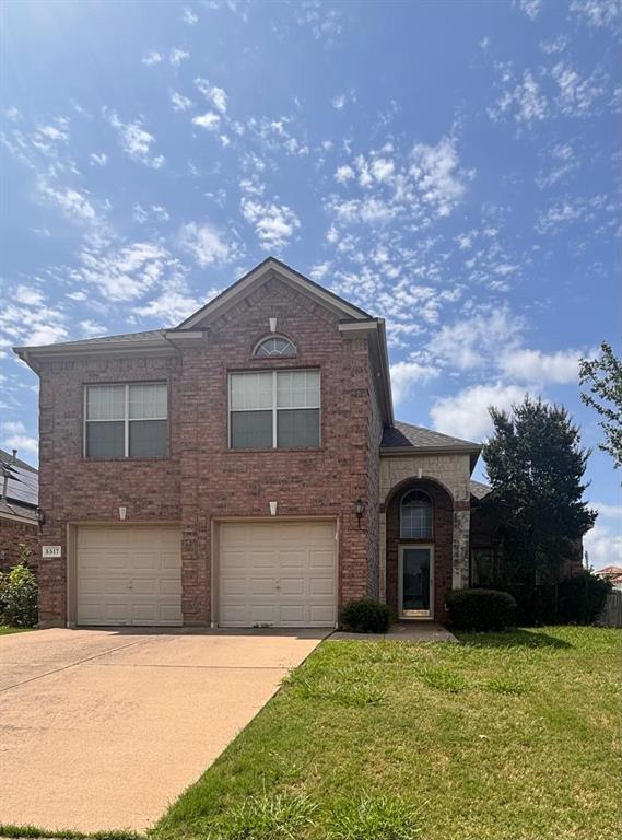 This residence features 5 bedrooms and 3 bathrooms, located in the established neighborhood of Summer Creek Meadows. It boasts an open floor plan that includes a fireplace in the living room, a formal dining area, a breakfast nook, and a generous backyard. The master suite is equipped with a sitting area, a separate shower, a garden tub, a walk-in closet, and dual sinks. The second bedroom on the ground floor can serve as a mother-in-law suite or a home office. The upper level comprises a family room, three additional bedrooms, and a full bathroom. Please note that the home requires repairs and is being sold as is, without a seller's disclosure. Crowley ISD!