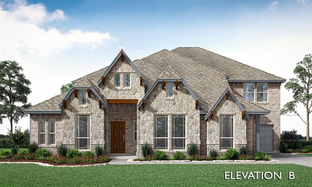 Brand New! Never Lived In! This Primrose VI by Bloomfield Homes offers 5 bedrooms, 4.5 bathrooms, game room, media room, study, and formal dining. Situated in the desirable Homestead at Daniel Farms community, this stunning open-concept home showcases upscale finishes and thoughtful design throughout, including a Deluxe Gourmet Kitchen with double ovens, pot filler, quartz countertops, and upgraded cabinetry that flows seamlessly into the family room highlighted by a dramatic floor-to-ceiling fireplace with a cedar mantel and soaring vaulted ceilings, perfect for both everyday living and entertaining, while the private study with French doors is ideally located off the rounded rotunda entry and the formal dining room provides an elegant space for gatherings; the spacious layout includes generously sized secondary bedrooms and a luxurious primary suite, complemented by 2-inch faux wood blinds and quality craftsmanship throughout, with inviting outdoor living that includes a covered front porch and extended covered patio, all situated on an oversized interior lot and enhanced by strong curb appeal. Visit Bloomfield Homes today at Homestead at Daniel Farms to tour this gorgeous Primrose VI.