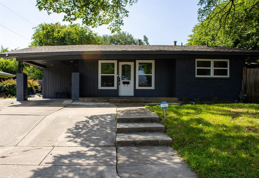 WOW!! You won't believe ALL the upgrade in this beautiful 3 bed 2 bath home. Completely New kitchen & SS appliances, new cabinets and Butcher Block countertops, new sink & faucet, New bathrooms with light up mirrors & new vanities, all new windows throughout the home, new flooring, all new light fixtures with all new electrical, recessed lighting throughout and ceiling fans, new paint inside & out, new baseboards, doors ,new roof, & so much more! Off the kitchen there is a perfect patio for your morning coffee leading to a Large back yard with another covered patio, a shed and 2 car carport. Located in a prime location close to shopping, restaurants & TCU. Don't wait, this will not last long!
