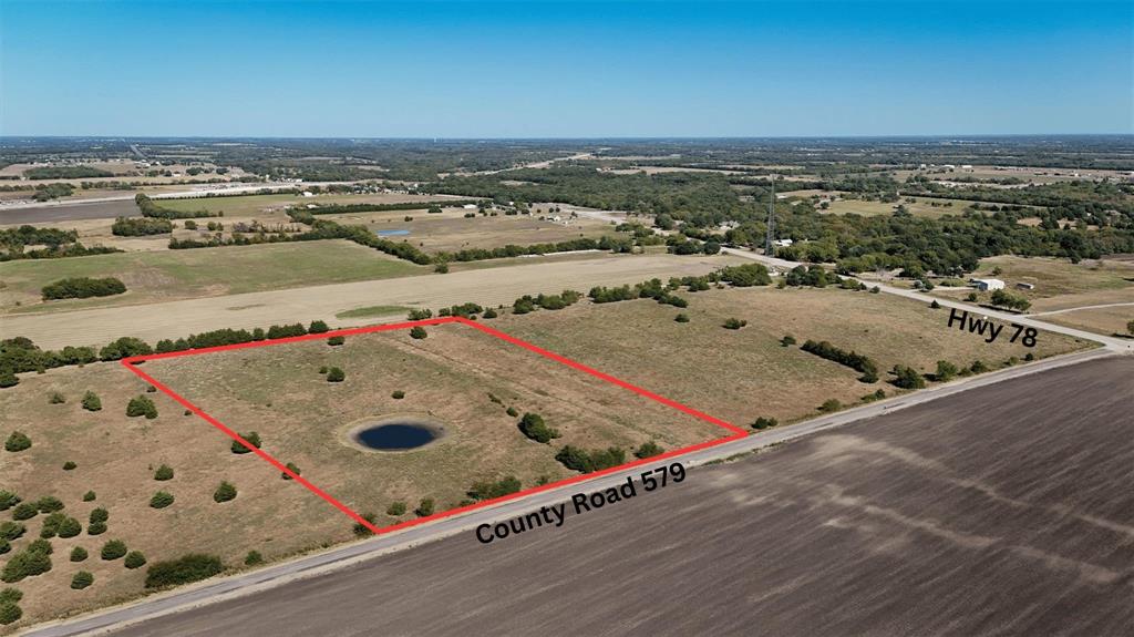 Prime 11-acre tract of raw land ideally positioned less than one mile south of the Highway 121 and Highway 78 intersection, offering exceptional accessibility and visibility in a rapidly expanding growth corridor. Conveniently located just minutes from Anna, Melissa, and McKinney, this property sits in the path of ongoing residential and commercial development.

Featuring approximately 500 feet of road frontage along County Road 579, the tract provides excellent access and flexibility for a variety of potential uses. Whether you’re looking to develop now or secure a strategic long-term investment, this property offers outstanding potential.

Currently under an agricultural exemption, the land benefits from reduced property taxes while you plan your next move. Don’t miss this opportunity to own a well-located piece of land in one of North Texas’s fastest-growing areas.