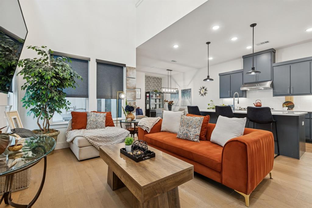 Welcome to Danielle at Craig Ranch, where low-maintenance living meets the privacy and comfort of a single-family home. With no shared walls, this beautifully designed three-story residence offers the feel of a luxury townhome while providing the space, flexibility, and independence today's buyers are looking for.
The first floor is designed for connection and convenience, featuring an open-concept layout where the kitchen, dining area, and living room flow effortlessly together. Rich wood flooring, a spacious island, stainless steel appliances, and abundant cabinetry create a stylish backdrop for everything from casual mornings to entertaining friends and family. A private guest suite with a full bath offers the perfect retreat for visitors, multigenerational living, or a secluded workspace.
Upstairs, the primary suite feels like a private sanctuary, complete with a spa-inspired bath, oversized walk-in shower, and two generous walk-in closets. An additional ensuite bedroom, dedicated office nook, flexible den, and convenient laundry area provide exceptional versatility for the way you live today. Step onto the second-floor balcony and enjoy a quiet moment with your morning coffee or unwind after a busy day.
The third floor offers even more room to spread out, featuring a spacious game room, half bath, and private balcony. Whether it's movie nights, game days, a fitness space, or entertaining guests, this level adapts to your lifestyle.
Located within highly acclaimed Frisco ISD and just minutes from shopping, dining, corporate campuses, and major commuting routes, this home delivers the perfect balance of convenience, style, and flexibility in one of McKinney's most desirable communities.
Opportunities to own a move-in ready home with this much space, privacy, and versatility in Craig Ranch are becoming increasingly rare. Schedule your private showing today and experience everything this exceptional home has to offer before someone else does.