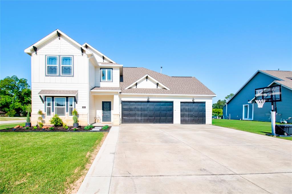 WELCOME HOME! Step into this immaculate residence INCLUDING LOTS OF UPGRADES where modern luxury meets the heart of Tioga. Situated on a 1 third ACRE sprawling corner lot, this 4-bedroom, 3-bathroom masterpiece is designed for those who refuse to compromise on style or space. The Heart of the Home, A dream kitchen, featuring stunning granite countertops, sleek stainless steel GAS & ELECTRIC appliances, and a LARGE central island perfect for gathering. The open-concept living area ILLUMINATES with natural light and centered around a magnificent gas stone fireplace that invites cozy evenings and easy conversation. Escape to a private master suite boasting massive walk-in closets and a spa-inspired bath with a deep soaking tub, separate shower, and dual vanities. Upstairs, discover two oversized secondary bedrooms with walk-in closets and a versatile loft that is ready for you to make the space your own—whether it’s a playroom, office, or media hub! The MULTI-PURPOSE OVERSIZED 3-car garage is a standout feature! UPDATED with professional epoxy flooring and a dedicated mini-split AC-HEAT system, this space is perfect for the car enthusiast, a high-end home gym, or the ultimate climate-controlled man cave. Step outside to an entertainer's paradise. Whether you’re hosting a summer BBQ on the HUGE EXPANED CONCRETE patio or cooling off in the sparkling private 27FT ROUND pool, the oversized Backyard offers a level of privacy and freedom that’s hard to find! Plenty of storage space includes a brand new 8x14 DOUBLE LOFT BARN SHED on concrete pad. Bring your pickiest buyers for this exceptionally well-maintained property—it is truly ready for a family to call home!