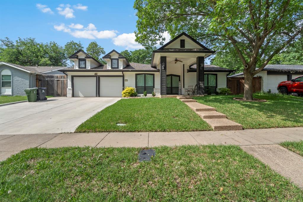 Gorgeous 3 Bed, 2 Bath Home with 2 Living Areas, Covered Porch, and Workshop! This fully renovated home offers everything you’re looking for! Featuring two spacious living areas, a charming breakfast nook, and a beautifully updated kitchen complete with granite countertops, built-in microwave, and gas oven. New flooring throughout, updated light fixtures, and brand-new windows flood the home with natural light. Step outside to enjoy the massive covered porch, two open patios, and a detached workshop — ideal for hobbies, storage, or extra workspace. Perfectly designed for both everyday living and entertaining, this move-in-ready home is a rare find you don’t want to miss!