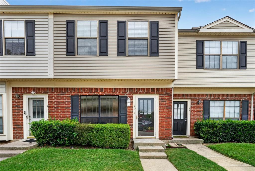 Welcome to this beautifully updated 2-bedroom, 2.5-bath condo in the heart of Coppell! This spacious 1,271-square-foot home has been fully remodeled and offers an open, inviting floor plan perfect for comfortable living and entertaining. The cozy wood-burning fireplace creates a warm focal point, while luxury vinyl wood-look flooring, granite countertops, white cabinetry, updated lighting, and stainless steel appliances add a modern touch throughout. Upstairs, you'll find two generously sized bedrooms, each with its own private en-suite bath, while a convenient half bath is located downstairs for guests. Step outside to enjoy your private fenced patio with additional storage. Ideally situated just steps from the community pool and greenbelt, this home is also minutes from Andy Brown Park, the CORE Recreation Center, the Coppell Library, scenic walking trails, shopping, dining, and major highways, making it the perfect combination of comfort, style, and convenience.