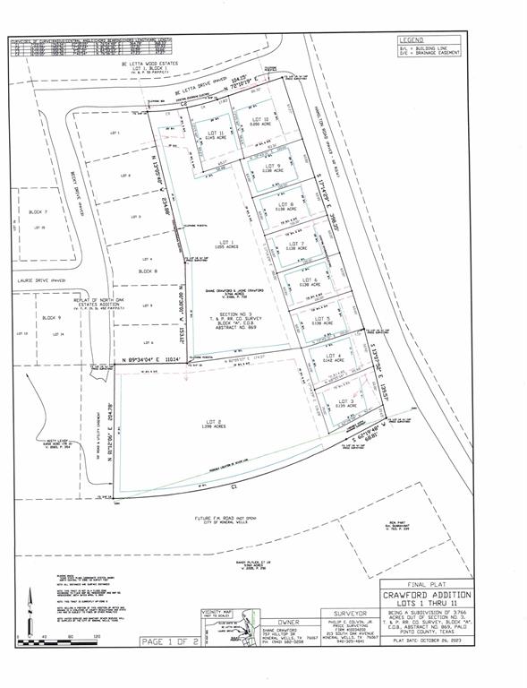 RESIDENTIAL LOT WITH CITY WATER AND SEWER.
