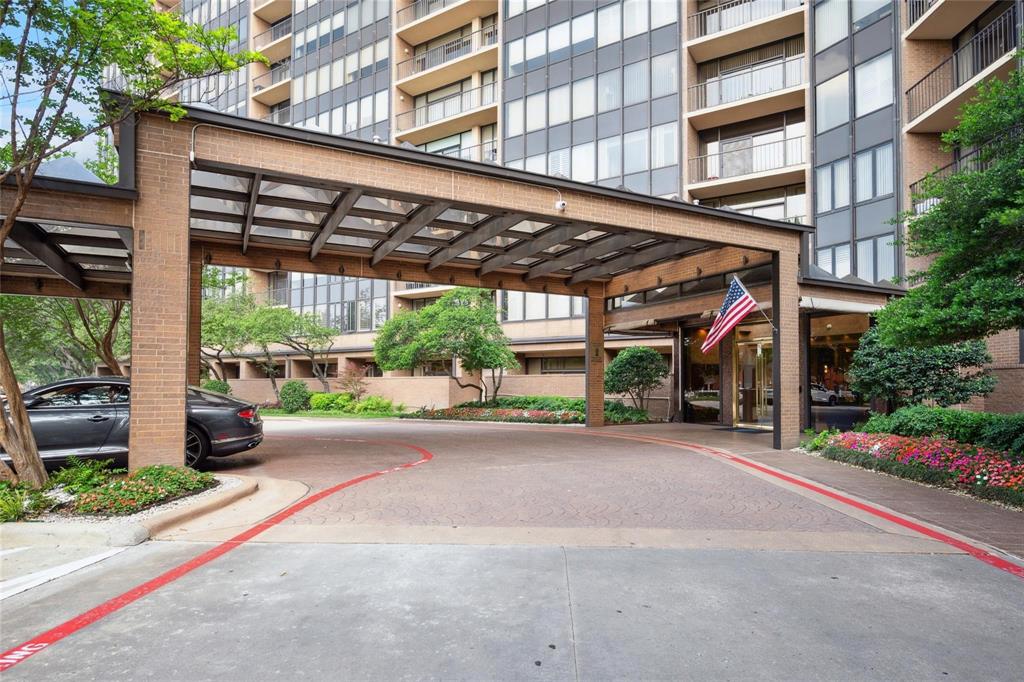 Enjoy resort-style living in this redesigned Bordeaux floor plan offering 3 bedrooms, 3 full baths, a spacious living room and a separate den. Thoughtfully redesigned by an architect and specialty space planner for exceptional comfort, function and storage throughout. Located on the 8th floor, this home enjoys beautiful treetop views, abundant natural light and east-facing vistas of sunrises. The updated kitchen features stainless-steel appliances, deep drawers for all of your cookware, convection oven, built-in microwave, refrigerator, pantry and abundant cabinetry and storage. The primary suite includes 3 closets and a stunning redesigned bath with dual sinks, makeup area, jetted tub and glass walk-in shower. Secondary bedrooms are generous in size, each with large closets and access to an updated bath. All 3 baths have comfort height vanities and upgraded finishes. Enjoy peace of mind in this luxury high-rise, which has undergone a comprehensive, community-wide plumbing modernization. With a significant portion of the project already successfully completed, residents benefit from upgraded infrastructure. The Bonaventure offers unmatched amenities: indoor and outdoor pools and spas, state-of-the-art fitness center with wet and dry saunas, and a one-sixth-mile walking trail with koi pond. Two lighted tennis courts and a pickleball court are located on the 5th-floor terrace, along with a remodeled lounge for resident use. Eight EV charging stations are available for owners and guests to use. Residents enjoy 24-7 concierge and valet service with assistance with grocery deliveries, packages, mail, and dry cleaning. Social activities include Bingo, Water Aerobics, Mah Jong, Bridge, potlucks, and holiday events. Experience luxury, comfort, and convenience.Centrally located with easy access to shopping, dining, entertainment, golf courses and travel accommodations. Live the lifestyle you deserve at The Bonaventure—where luxury, comfort and community come together.