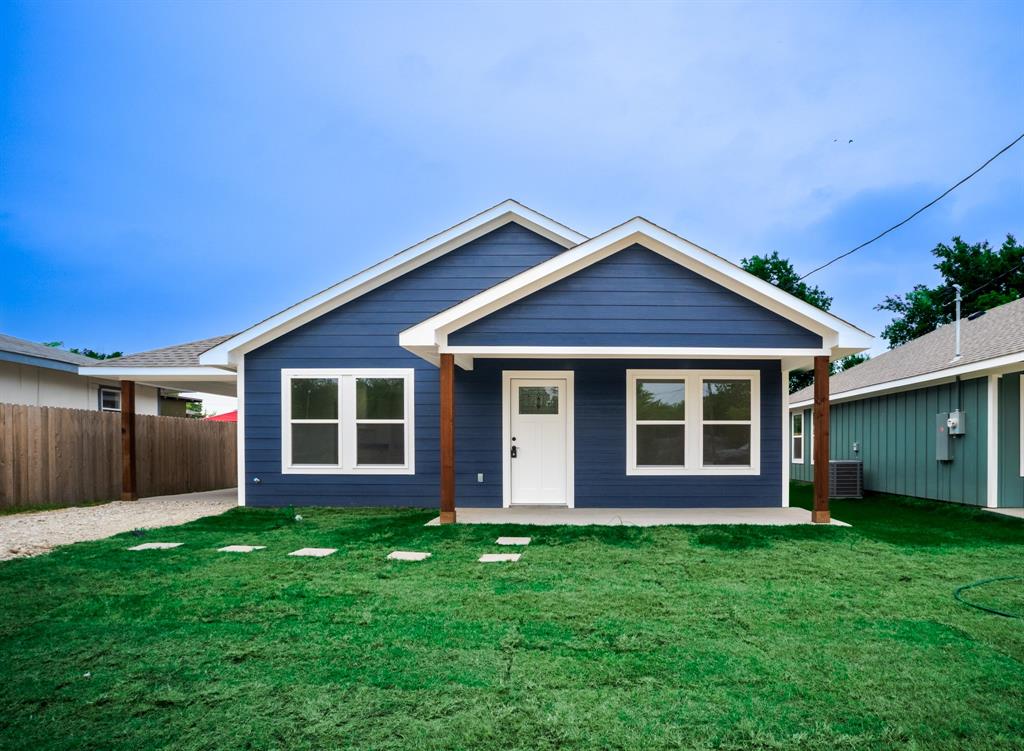 New build 3 Bed 2 Bath home under 200k. From the modern farmhouse exterior color to the clean lines inside, this home is a gem. There is a Primary Bedroom with it s own primary bath. This home features 2 more bedroom that have a jack and Jill. bathroom. The Kitchen has all the space needed to entertain and have family meals. There is a large carport, perfect for outdoor entertaining and parking. The backyard is fenced.