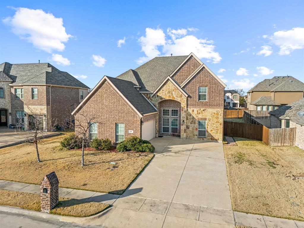 Space like this doesn't come around often, and when it does, it doesn't last. Welcome to Braddock Place, one of Wylie's most sought-after communities, where this stunning two-story home is ready to deliver everything your family has been searching for. Five true bedrooms plus a dedicated office means everyone gets their own space, no compromises, no conversions. The main level is anchored by a private primary suite, a secondary bedroom, and a home office that actually functions like one. The open living area flows straight into a chef-ready kitchen featuring a gas cooktop, granite countertops, stainless steel appliances, under-cabinet lighting, and a center island built for real life. Head upstairs and the home just keeps going, with a second expansive living area, additional bedrooms, and a bonus media room ready to become your movie nights, playroom, or game-day headquarters. And this home isn't just big, it's been taken care of. A new roof, gutters, and furnace (2025), an industrial cook vent and upgraded kitchen lighting (2025), and both water heaters replaced (2023). The work is already done, just move in. Tucked on a private, fenced lot in a quiet, family-friendly neighborhood with top-rated schools, great shopping and dining, and easy highway access, this is Wylie living at its best. At this price point, this much space and this many upgrades simply don't exist. Schedule your private showing now before someone else does.