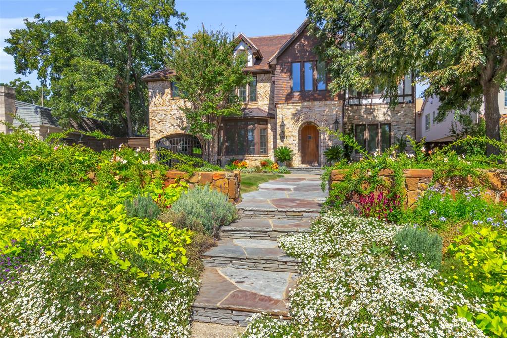 Positioned in the highly sought-after Country Club Estates, directly across the street from the prestigious Lakewood Country Club. This sprawling, 6,146-total-square-foot compound on a rare 0.49-acre lot offers an exclusive retreat just two minutes from Whole Foods and the vibrant heart of East Dallas. What truly sets this estate apart from other Lakewood inventory is the ingenious double-entry garage with dual access from both the alley and the street, complemented by a spacious 3-car carport. This incredibly rare feature provides ultimate convenience and privacy, effortlessly neutralizing the bustle of the avenue and offering a seamless arrival experience. Inside the 5,410-square-foot main residence, brand-new hardwood floors flow flawlessly throughout a brilliantly designed floor plan that includes 5 bedrooms, 4 full bathrooms, 2 half baths, a dedicated private office, and a versatile bonus room. The chef’s kitchen is a true culinary masterpiece, completely outfitted with a brand-new Sub-Zero refrigerator, a professional-grade Wolf gas stovetop, and a built-in Miele espresso machine. Fully modernized electrical and plumbing—highlighted by elevated designer touches like warm, Champagne Bronze fixtures—ensure the home operates as immaculately as it looks. The property’s distinct competitive advantage is the 736-square-foot detached guest house. Completely bypassing the standard accessory unit, this autonomous space mirrors the uncompromising luxury finishes of the main house. It serves as the ultimate high-end flex space for a premium au pair suite, executive office, or elite multi-generational living.