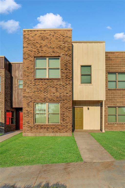 Charming new build townhome offering 3 bedrooms and 2.5 bathrooms in a prime location within the Hospital District, just minutes from Downtown Fort Worth with easy access to a major highway, making commuting and city living incredibly convenient. This home features durable vinyl flooring and a bright open-concept layout, creating a comfortable and functional space perfect for everyday living and entertaining. All bedrooms are located upstairs and feature carpet flooring, providing privacy from the main living areas. Enjoy the convenience of a two-car garage and a private fenced front yard, ideal for relaxing outdoors or creating your own cozy outdoor retreat. Home must be owner-occupied and buyers must meet applicable income requirements. Completion date is April 1st, call listing agent to make sure you meet income requirements.