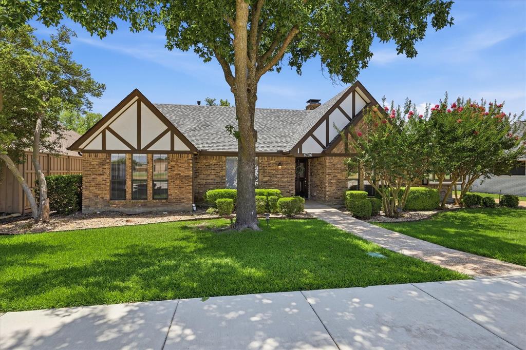 This house with a brand new roof is nestled on a serene creek-greenbelt lot in the highly coveted Prestonwood community, this stunning residence offers a perfect blend of modern updates and natural beauty. The heart of the home is a light-filled kitchen designed for the home chef, featuring an extra-large undermount sink and plenty of counter space for meal prep. Throughout the home, stylish and durable vinyl plank flooring provides a seamless flow and a contemporary touch.

The spacious primary suite serves as a true retreat. Its spa-like ensuite bathroom is a masterpiece of relaxation, boasting a frameless glass shower, a soaking tub, dual sinks, and a generous walk-in closet. With four bedrooms and two-and-a-half baths, the layout is thoughtfully designed for both privacy and connectivity.

Outside, the lush greenbelt views create a tranquil backdrop for morning coffee or evening gatherings. Located within the top-rated Richardson School District and offering easy access to premier shopping and dining destinations, this home provides the best of suburban living with every convenience just moments away. The solar panel contract has been paid in full.  The panels have been removed due to a new roof being installed and sellers are in negotiations with the solar panel company. Buyer to do due dilligence.