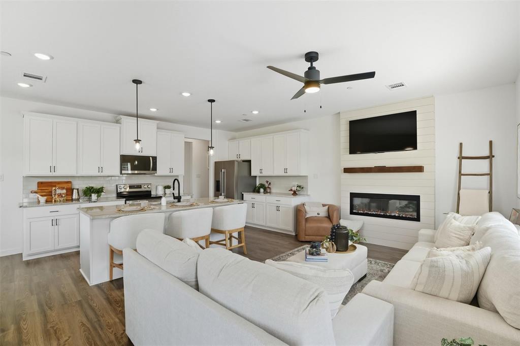 Discover the lifestyle you’ve been waiting for at Heath’s premier Golf & Yacht Club community by Direct Residential Communities. This brand-new Townhome blends modern design with effortless, low-maintenance living—perfect for buyers who want style, comfort, and the freedom of a true lock-and-leave home.
With 3 spacious bedrooms, 2.5 baths, and approximately 1,806 square feet, the open-concept layout creates a natural flow between the kitchen, dining, and living areas—ideal for everyday living and entertaining friends and family. Large living spaces, thoughtful design, and modern finishes throughout create a bright, welcoming environment that immediately feels like home.
Outside, the artificial turf provides a beautifully maintained yard year-round without the hassle of upkeep, giving you more time to enjoy the incredible lifestyle that Heath Golf & Yacht Club offers.
Residents enjoy resort-style amenities including a stunning lakeside clubhouse, sparkling pool, state-of-the-art fitness center, tennis and pickleball courts, scenic walking and biking trails, and an on-site restaurant. With nearby lake access and boating opportunities, every day can feel like a getaway.
Located in highly sought-after Rockwall ISD and just minutes from Linda Lyon Elementary, the community combines peaceful neighborhood living with excellent schools. Convenient access to I-30 and Hwy 80 makes it easy to reach Rockwall’s Harbor District for shopping, dining, entertainment, and a quick commute to downtown Dallas.
This is your chance to get in early. Take advantage of this pre-sale opportunity to choose from available interior design packages and personalize your home while construction is underway. Ask about current builder incentives available!
Features The Lenox at Heath Floorplan.
