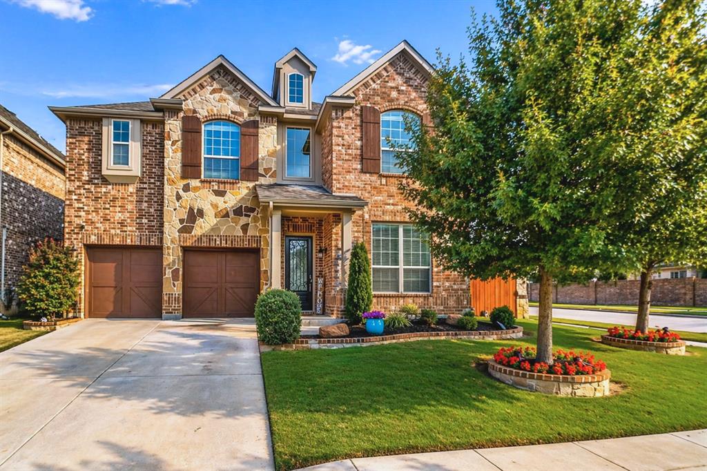 Welcome to your dream home in Steadman Farms, nestled within Keller ISD! This beautifully maintained 4-bedroom residence includes a nursery and an office, offering the perfect blend of functionality and style.
Step inside to discover an inviting open floor plan featuring a stunning kitchen that’s a chef's delight! Enjoy a large island with extra seating, a cozy eating area with a custom-built bench, and elegant granite countertops paired with stainless steel appliances, including a 36-inch gas cooktop.
The spacious family room, highlighted by a breathtaking floor-to-ceiling fireplace, flows seamlessly into the oversized master suite. This sanctuary boasts a comfortable seating area, dual sinks, and a luxurious garden tub with a separate shower.
Upstairs, entertain in style with an additional living area, game room, and a fantastic media room complete with an 11-foot bar area, sink, and fridge. Two generous bedrooms share a Jack and Jill bath, while the fourth bedroom features its own private bath. Don’t miss out on this exceptional home!