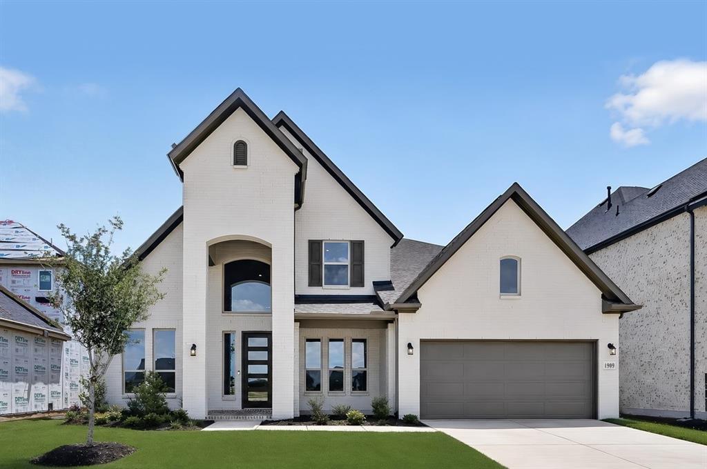 What's Special: Popular Plan - 5th Bedroom - Game Room & Media - Deep Backyard - Extended Lot - North Facing Lot. New Construction - Ready Now! Built by Taylor Morrison, America's Most Trusted Home Builder. Welcome to the Larimar at 1909 Beech Ridge Drive in The Ridge at Northlake 60s! This stunning new home brings the wow factor with its elegant finishes and beautifully wrapped staircase in the foyer. A study and formal dining room sit on either side, with the dining room connecting to the gourmet kitchen through a butler’s pantry for effortless entertaining. The kitchen shines with a casual dining area and center island overlooking the great room, where soaring ceilings and a cozy fireplace create a bright and welcoming space. Sliding doors open to the covered patio for easy outdoor living. The main level primary suite is tucked at the back of the home and offers a spa-like en-suite bath and large walk-in closet. A secondary bedroom with its own en-suite bath and walk-in closet sits near the laundry room, garage entry, and powder room. Upstairs, you’ll find three secondary bedrooms with walk-in closets, one with a private en-suite bath and the others sharing a jack-and-jill bath, along with a spacious game room and a media room for even more to enjoy. Come home to The Ridge at Northlake 60s, where stunning curb appeal and resort-style amenities shine. Kids can enjoy playgrounds, the Adventure Park, ninja course, and the Little Explorers Club. Adults can relax at the pool, hit the fitness center, or meet neighbors at community hangouts. With parks, trails, and top-rated Argyle ISD, there’s something for everyone. Additional Highlights Include: Downstairs bedroom and full bathroom in place of tandem garage, sliding door at great room, and upgraded mahogany front door. MLS#21200863