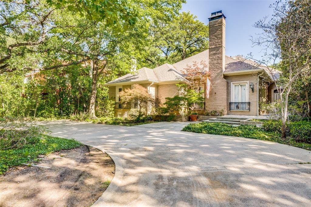 Premier location in the heart of Old Highland Park, with close proximity to Dallas Country Club, Highland Park Village and Armstrong Elementary, this well-loved 1980s home is coming to the market for the first time in over 25 years. With a layout for entertaining, this home is ready for new beginnings, or to start fresh with an A+ lot with over .3 acres, in the center of everything. This home is situated in the prime area south of Mockingbird and between Eton and Oxford, considered by many to be the number one Highland Park location. This tree-lined street is surrounded by multi-million homes in a walkable and convenient spot. The interior features tall ceilings, downstairs primary suite with sitting area and fireplace, dual walk in closets and french doors leading out to the pool and patio. Also downstairs is the kitchen with breakfast room and solarium, plus study with full bath. Upstairs includes large flex space, two bedroom suites, and small room for gym. Sold AS IS.