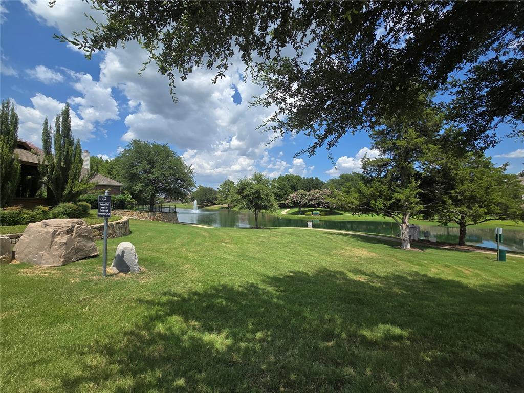 Highly desired and well established Timber Creek subdivision neighborhood, near play ground, community walking trail and McKinney North High School.  Near central 75 express way. Nice 4 bedroom with 2 full bath. Open floor plan, luxury vinyl floor in common areas, spacious kitchen with island, designer touch draperies and ceiling fan in each room. Large master bedroom with walk-in closet. Updated master shower with 12x24 tile for shower wall and shower seat, mosaic tile for shower floor and accent soap box . Cover patio at back yard.
