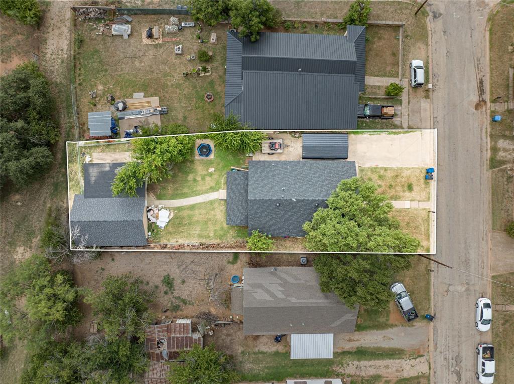 Two Structures • Endless Flexibility! This unique property offers approximately 2,482 sq ft of improved space on one lot, providing exceptional versatility for a variety of lifestyles and needs. The primary residence features 1,496 sq ft with 3 bedrooms, 1 bath, and recent upgrades including new flooring, windows, appliances, fresh paint, and a Class 4 composition roof installed in 2024. Mature shade trees, a welcoming front porch, and refreshed exterior details create inviting curb appeal.  Positioned behind the main residence, the additional improved structure offers approximately 986 sq ft of flexible-use space nearing completion—ideal for workshop space, hobby or project area, home office setup, studio, storage, fitness room, or creative workspace. Defined separation from the main residence provides privacy and functionality while expanding the property’s possibilities.
Conveniently located near shopping, dining, schools, and everyday amenities, this property also offers a spacious yard with room to garden, relax, or entertain. A rare opportunity for buyers seeking extra functional space, versatility, and value in one package. Buyer and buyer’s agent to verify all intended uses, measurements, permits, and suitability.