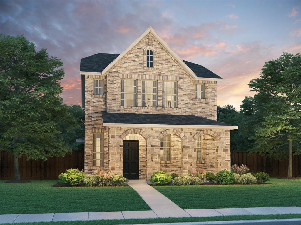 Home of the Week Pricing. BRAND NEW energy - efficient home May 2026! Take advantage of the spacious covered front porch or invite guests in to a bright, open concept living space. White cabinets with veined white quartz countertops, tan tone EVP flooring with gray beige tweed carpet. New energy-efficient move-in ready homes in Dallas-Fort Worth include a washer, dryer, fridge, and whole home blinds, plus they can be closing-ready in 60 days or less–guaranteed. Enjoy a low maintenance lifestyle at Oak Ridge Park and experience amenities including a playground, greenspace, and trails, all with easy access to Corinth, Argyle, Flower Mound and Denton.