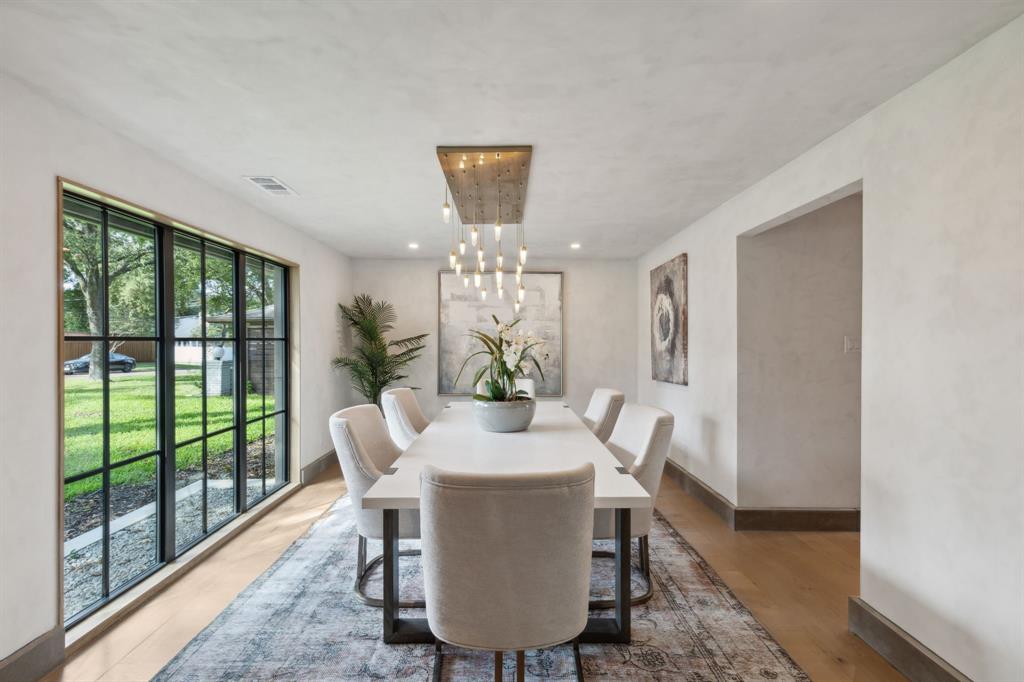 Welcome to your dream home! This stunning property exudes charm and elegance. Boasting 5 bedrooms and 4.5 bathrooms, this home offers ample space for both relaxation and entertainment. Step inside to discover a bright and airy interior, adorned with tasteful finishes and modern amenities. The spacious living area features high ceilings with large windows creating an inviting atmosphere for gatherings with family and friends. The gourmet kitchen is a chef's delight, equipped with state-of-the-art Thermador appliances, sleek countertops, and plenty of storage space. Enjoy leisurely meals in the adjoining dining area, or step outside to the expansive patio for al fresco dining overlooking the backyard. Retreat to the luxurious main level master suite, complete with a spa-like ensuite bathroom and a walk-in closet. Conveniently located near NorthPark Center, don't miss your chance to make this your home!