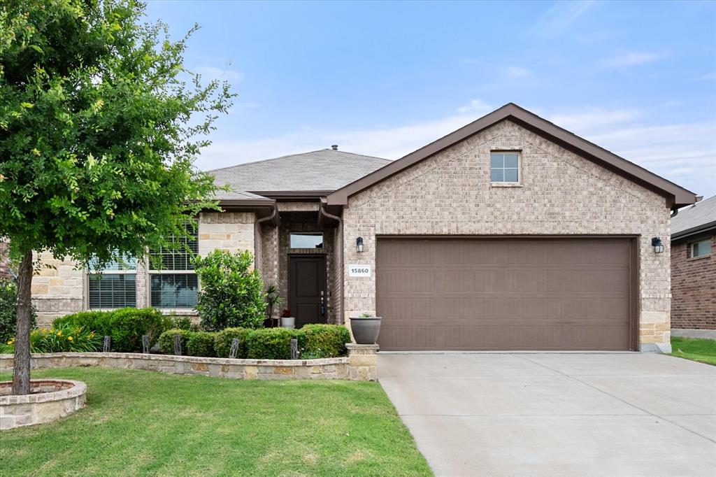 Welcome to 15860 Farringdon in Fort Worth, Texas, located in the desirable community of Trails of Elizabeth Creek within the highly rated Northwest ISD. This beautifully maintained, one-owner home offers a rare combination of thoughtful upgrades, functional design, and an unbeatable location. From the moment you step inside, you’ll notice the seamless flow of wood-look tile flooring throughout the entire home - creating a clean, modern aesthetic that is both stylish and low maintenance.

The open-concept layout is ideal for both everyday living and entertaining, with a spacious living area that flows effortlessly into the kitchen. The kitchen is a standout feature, offering an abundance of cabinetry, expansive granite countertop space, and plenty of room for meal prep, hosting, and gathering. Natural light fills the home, enhancing the bright and inviting atmosphere throughout.

This well-designed floor plan includes four bedrooms, two full bathrooms, and a dedicated office, providing flexibility for working from home, hobbies, or additional living space. The home has been meticulously cared for and it shows. It's clean, well maintained, and move-in ready. Energy-efficient upgrades such as a tankless water heater and radiant barrier add long-term value and comfort.

Step outside to a private backyard retreat, complete with a storage shed and plenty of space to relax, play, or entertain. Beyond the home itself, the community offers resort-style amenities including a lazy river pool, clubhouse, playgrounds, parks, walking trails, and scenic ponds - creating a lifestyle that buyers are looking for.

Conveniently located just minutes from Tanger Outlets, Buc-ee's, dining, shopping, and major commuter routes, this home delivers both comfort and accessibility. If you’re looking for a well-kept, upgraded home in a prime Fort Worth location with top-tier amenities, this one checks all the boxes.