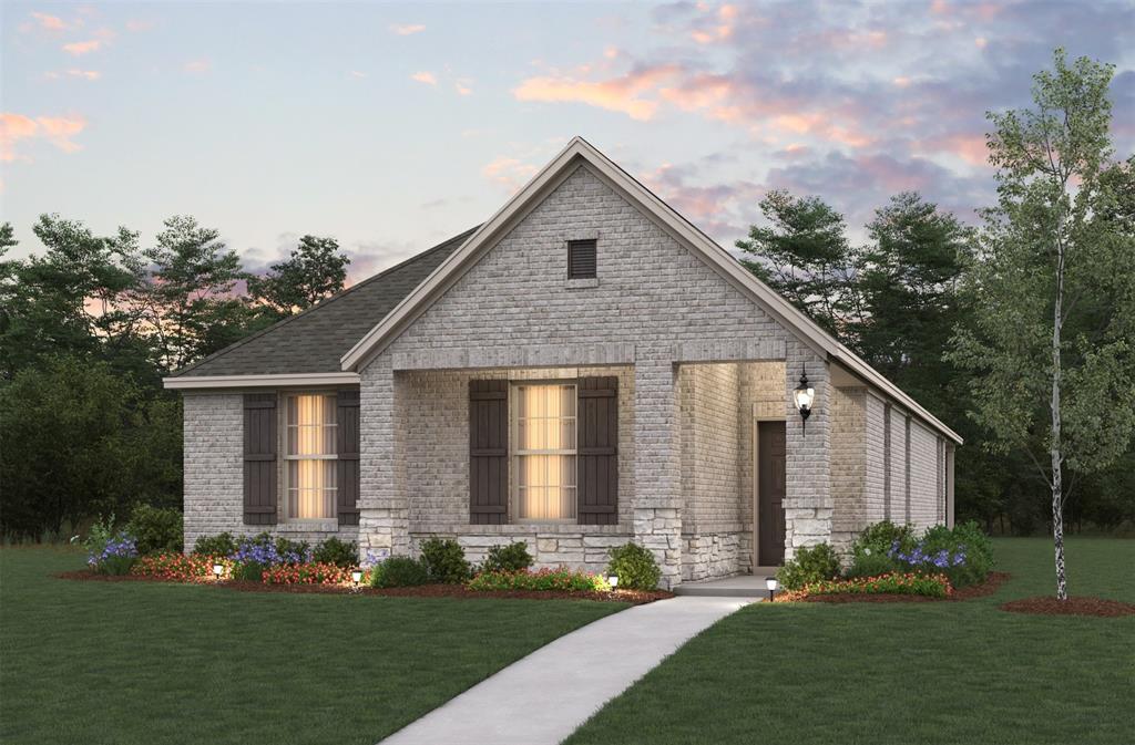 Welcome home to the Salado—a beautifully designed Beazer Home where style meets comfort. From the moment you step inside, 9-foot ceilings and a breathtaking open concept living space set the tone for a home that’s both stunning and inviting. This 3 bedroom, 2 bathroom home features a dining room, foyer, and a covered porch, all situated on a north-facing homesite. The open concept kitchen offers a warm welcome to visitors, while the thoughtfully designed layout ensures space for every part of your life.

Designed with the latest trends in mind, this home showcases quartz countertops, rich laminate flooring, and striking 42-inch linen cabinetry. 

Every Beazer home is certified by the Department of Energy as a Zero Energy Ready Home, designed for superior energy efficiency and healthier indoor air quality with Indoor airPLUS. This solar-ready home is built with durable 2x6 exterior walls and spray foam insulation, achieving an impressive average HERS score of 41. 

Wildflower Ranch is where weekends slow down and memories bloom. Families can unwind by the resort-style lazy river, stroll through fields of seasonal wildflowers, or explore the community’s playgrounds, pocket parks, and scenic hike and bike trails—perfect for everyday adventures.
Located in Northwest ISD, with an onsite elementary school right inside the community, Wildflower Ranch makes family life simple and connected. And when you're ready for more excitement, Texas Motor Speedway and DFW Adventure Park are just minutes away—less than five miles from your doorstep.

Estimated completion: August 2026

Days on market reflect the start of new home construction