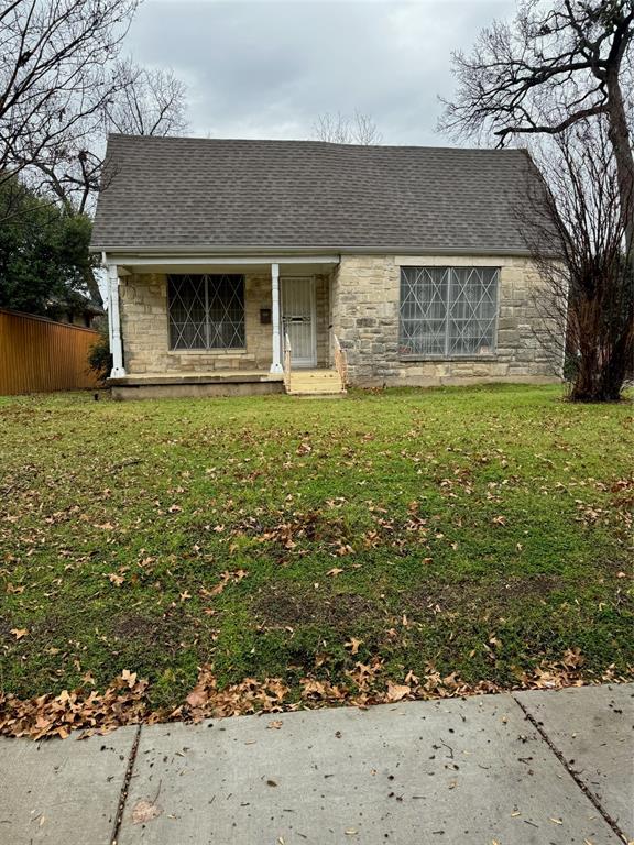 Welcome to a unique investment opportunity in Dallas! This property, being sold AS IS, presents an exciting chance for those with a vision and passion for restoration. Currently down to the studs, this home provides a blank canvas for your creative vision and a remarkable opportunity to reimagine a space that truly reflects your style. The spacious yard surrounding the home provides ample space for landscaping and outdoor activities, making it an ideal retreat within the city. This property is conveniently close to South Boulevard Park Row - Historic Preservation, minutes from fair park, and in close proximity to restaurants, and  Dr. MLK park. Don't miss out on this chance to shape your dream home in Dallas