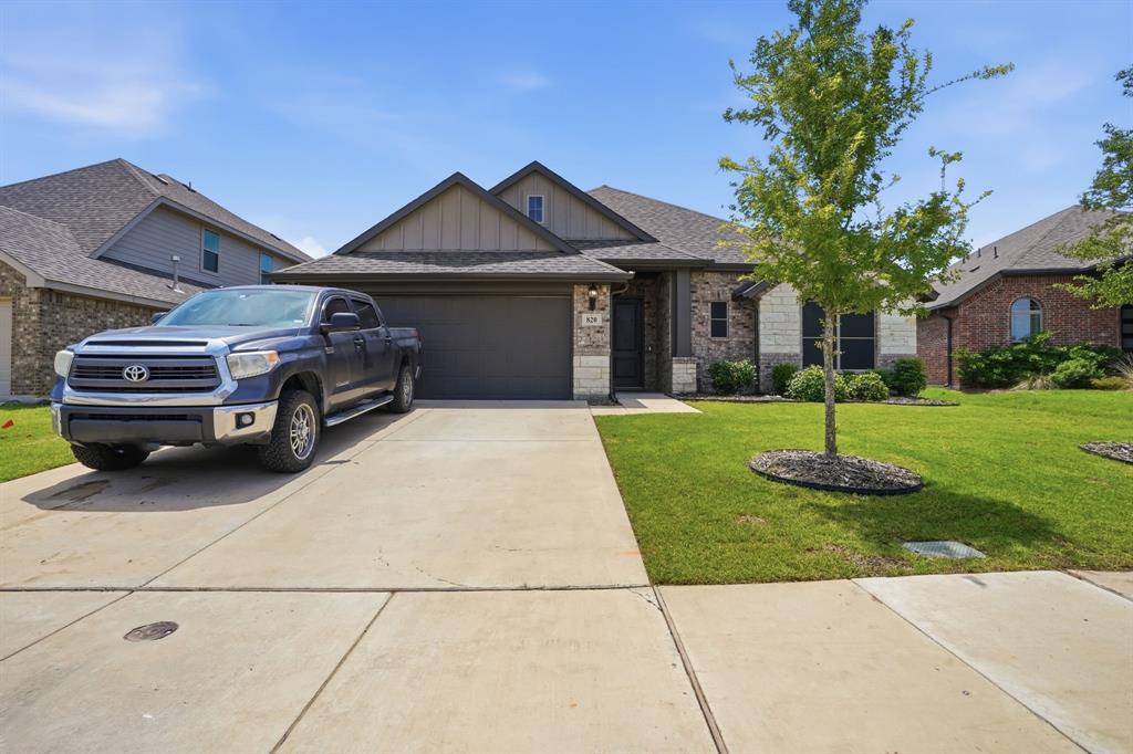 A beautifully maintained single-family home built in 2022 by John Houston Homes. Located in the desirable Woodstone Phase 1 community, this property blends modern comfort with peaceful suburban living just minutes from I-45 for easy access to Dallas.

The home offers 4 bedrooms, 2 full bathrooms and inside, you’ll find an open concept floor plan with vaulted ceilings, luxury vinyl plank flooring, and plenty of natural light. The kitchen features granite countertops, a large island, pantry, and stainless-steel appliances, including a gas cooktop and convection oven.  

The living room is warm and inviting with a stone gas fireplace, perfect for relaxing evenings. The primary suite includes a spacious bath with modern finishes and ample closet space.  

Outside, enjoy a covered patio overlooking a private fenced yard—ideal for entertaining or quiet evenings under open Texas skies. Additional features include a two-car attached garage, HOA-maintained grounds, and smart home systems for added convenience and security.  

Neighborhood highlights include proximity to Ferris ISD schools, local parks, and quick routes to major shopping and dining hubs.



Realtor and Buyer to verify measurements of the home.