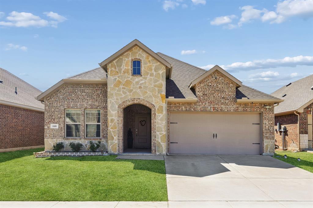 Discover the perfect blend of convenience and community at 113 Cottage Lane with  BONUS low interest rate ASSUMABLE MORTGAGE, a charming single-family residence in the heart of Royse City. This well-maintained, one-story home features 3 bedrooms, 2 bathrooms, and a 2-car garage, offering 1,642 square feet of thoughtfully designed living space. Ideal for first-time buyers seeking a move-in-ready starter home or investors looking for a high-demand rental property, this residence captures the essence of small-town Texas charm with modern accessibility. The interior layout emphasizes an easy flow, perfect for a low-maintenance lifestyle. Outside, the property is situated within a vibrant neighborhood designed for active living. Residents enjoy premium HOA amenities, including a community swimming pool, scenic walking sidewalks, tranquil ponds, and manicured greenspaces, providing a resort-like feel just steps from your front door. Location is the standout feature for this Royse City gem. Situated close to Royse City schools, it offers an effortless morning commute for families. Additionally, the property provides easy access to I-30, making it a prime choice for commuters heading toward Rockwall or Dallas. Whether you are looking to plant roots in a growing community or add a solid asset to your portfolio, this home offers the lifestyle and location today’s buyers are searching for.