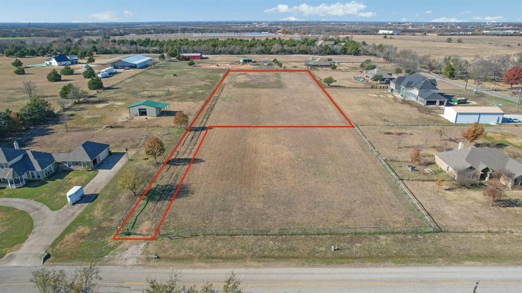 Dreaming of wide-open space without being far from town? Discover the ideal balance of country living and everyday convenience with this beautiful 1.74-acre homesite in Collin County. Bring your custom builder and vision—there is no HOA and minimal deed restrictions, offering flexibility to create the lifestyle you’ve imagined.

Located within the highly sought-after Van Alstyne ISD, this tract is surrounded by other attractive acreage properties, providing both privacy and an established neighborhood feel. The land is clean, level, perimeter-fenced, and ready for your dream home. Horses are allowed, making this a perfect fit for those seeking a small hobby farm or simply extra space to roam.

Enjoy a prime location just off SH-5 with quick access to US-75—close to local parks, schools, shopping, dining, and the charming downtown areas of Van Alstyne and Anna. A short commute to McKinney, Sherman, and DFW Airport means you don’t have to sacrifice convenience for open space.

Stakes in ground outline boundary. Water main located on same side of the street and close by. GCEC to provide electricity. Septic will be required. No natural gas available but propane allowed.