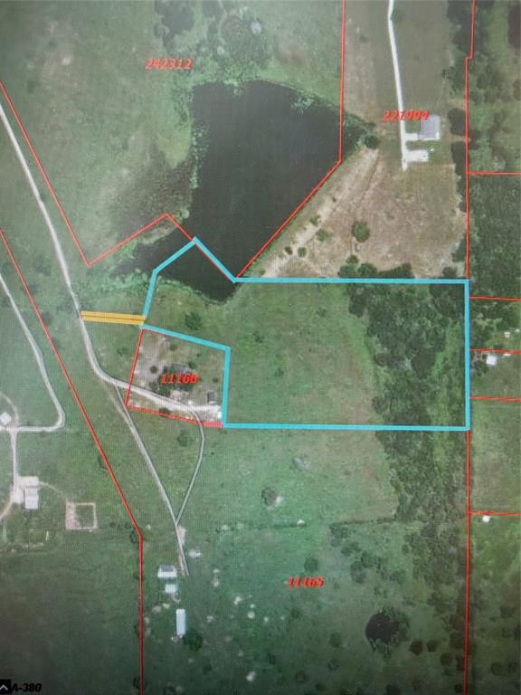 Owner financing available with approved credit. Exceptional opportunity, for Waterfront acreage, in the desirable Able Springs area—prime, private acreage featuring scenic waterfront and abundant wildlife. A beautiful setting to build your dream home, with a mix of pasture and mature hardwoods and currently benefiting from AG exemption. Shared Lake-Pond.

Conveniently located for an easy commute to Dallas and just minutes from shopping, dining, and amenities in Terrell and Quinlan, as well as nearby Lake Tawakoni. Property has access to Able Springs Water (6-inch and 10-inch lines at the road) and high-speed internet availability.

This interior tract is surrounded by large ranches and offers minimal restrictions. Land is fenced on two sides, with additional acreage available. Survey will be required to verify boundaries; drawing is for reference only.

Showing instructions: Appointment required. Gate must remain closed at all times—cattle on property.
Exclusions:  House shown at the southwest corner in the drawing is not part of this tract offered for sale