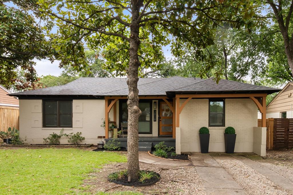 Come see this beautiful home.  This charming 3-bed , 2 bath home in the RED-HOT Midway Hollow neighborhood has a wonderful floor plan and has been well maintained with plenty of upgrades.  It also features an upgraded HVAC system along with a 2 year roof.  The electrical panel has also been replaced.
A large backyard with a covered front patio area adds to the appeal.
This property is conveniently located in North Dallas with quick access to Love Field, shopping, restaurants and public and private schools.
This will appeal to many. Don't miss out!