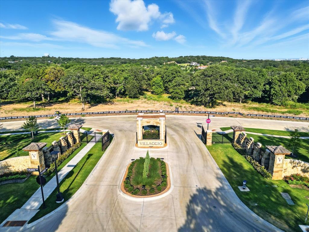 Welcome to VILLAGIO, Westlake's newest Premiere subdivision. This gated, tranquil and wooded community enjoys beautiful topography and spacious tree-filled lots, and will enjoy the security and privacy of a fully gated entrance. Enjoy this rare opportunity to purchase this generous 1 acre Homesite, full of trees with excellent topography. * Bring Your Own Luxury Builder (builder must be approved by Architectural Committee) to create the Estate of your Dreams!!!! Secure one the last remaining lots in this highly sought-after small 16 estate homesite enclave, close to everything and quiet and private. Students can attend Westlake Academy's International Baccalaureate Program or can choose to apply through Open Enrollment to the prestigious Southlake Carroll ISD.