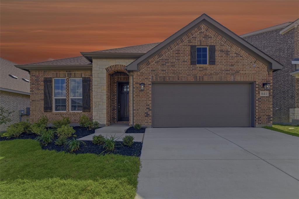 Estimated June 2026 completion! Ask us about our Trade In Trade Up program, we can buy your home! At Riverside Homebuilders, we pride ourselves in providing unique homes with floor plans that are as individual as our customers. This 3-bedroom, 2-bathroom home has a galley feel with an open floor plan. Walking into the grand foyer you’ll find yourself right at the entrance of the kitchen being welcomed by scents of freshly-baked cookies or a mouthwatering meal being prepared. The flex room in the front of the home can be easily utilized as another bedroom if needed or a den for reading and relaxing. Through the kitchen, you’ll find the cabinets open to the dining and living rooms at the heart of the home. A corner pantry gives you plenty of storage for snacks, canned goods, small appliances, and planning for a rainy day. To the right of the dining room lies the 2-bedroom wing. Whether for kids or guests, these rooms offer plenty of space with the convenience of their own full bathroom. Or, if you’re a new family preparing for your first little one, the secondary bedroom is close enough to the owner’s bedroom to feel safe having your baby sleep in their crib. The owner’s suite is nicely situated in the back corner with its own hallway to create the feel of your own private getaway. Enter the L-shaped bathroom through magnificent double doors. This floor plan offers one of our largest walk-in closets; we’ve maximized the space to offer enough room to change into that perfect outfit. Never track mud into your home again because the San Gabriel II has the laundry room situated off the garage. The unique layout of this home gives you the chance to do something different than all your friends while still providing a comfortable space to live and entertain.
