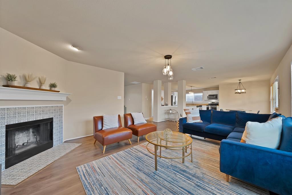 This well maintained 4 bedroom, 2.5 bath home offers a functional layout with plenty of space for everyday living. The open concept floor plan connects the living, dining, and kitchen areas, making it easy to gather with family and friends. Downstairs, you'll also find a dedicated office that's perfect for working from home or can be used as a flex space. Upstairs, the spacious game room provides additional living space for a media room, playroom, or second family room. The oversized primary suite is also located upstairs, offering a private retreat with plenty of room for a sitting area, home office nook, or simply extra space to unwind, along with the remaining bedrooms. The home has been well cared for and includes an updated HVAC system and a newer roof. Located in a convenient area of McKinney, you'll be just minutes from shopping, restaurants, parks, and major highways, making commuting and daily errands easy.