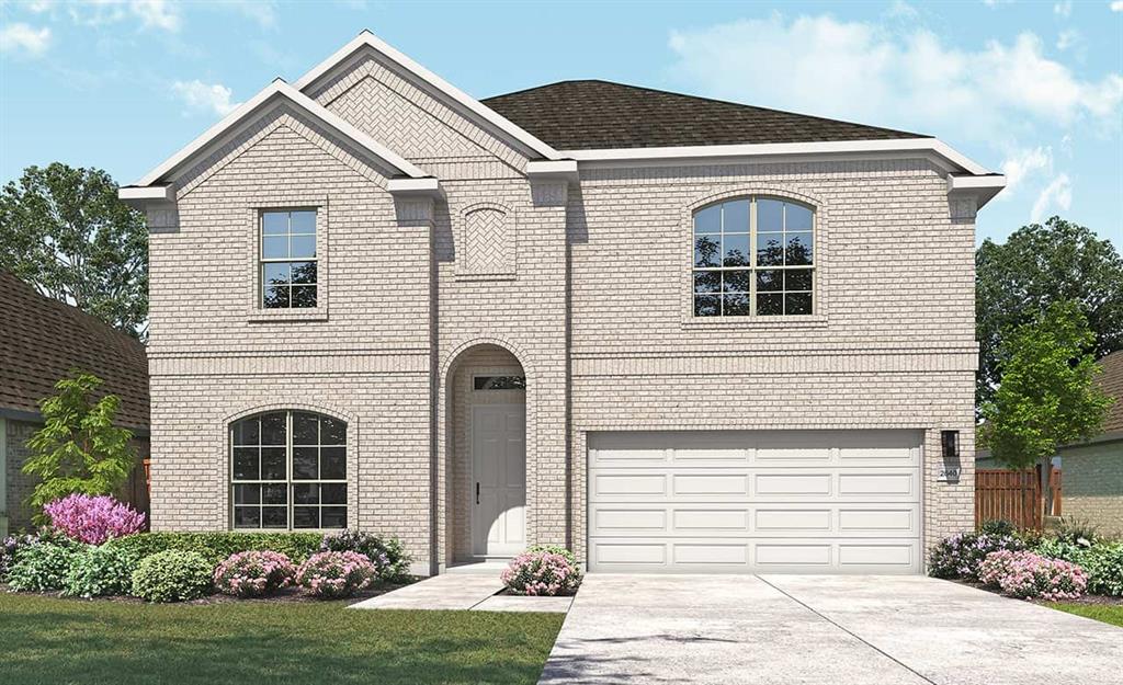 This spacious Magnolia floor plan by Brightland Homes redefines the concept of usable square footage, boasting an impressive 2,722 square feet designed for modern living. The heart of the home is the expansive kitchen, which features a generous center island with a double sink, providing ample space for meal preparation and entertaining. This inviting kitchen overlooks the great room and casual dining area, creating an open-concept layout that promotes seamless interaction. From here, you can easily access the covered patio and backyard. The thoughtfully designed front bedroom, complete with a private full bath, serves not only as an ideal guest suite but also makes for an excellent home office, accommodating various lifestyle needs. Nestled at the rear of the main level, the owner's suite offers a tranquil retreat, featuring an enormous closet for organized storage and beautiful windows that frame views of the lush backyard, flooding the space with natural light. Making your way to the second floor, you'll discover additional storage solutions along with two well-appointed bedrooms and a full bath, all conveniently located just moments away from a large game room and media room, ideal for family entertainment or movie nights. Situated near Lake Lewisville, residents can enjoy weekends filled with boating, fishing, and lakeside picnics, creating cherished memories with family and friends. For retail and entertainment, Golden Triangle Mall is just a stone's throw away, offering a plethora of shops and dining options to explore. Golf enthusiasts will delight in the proximity to the Oakmont Country Club, where they can perfect their swing or socialize with fellow members. Nature lovers will appreciate South Lakes Park, a serene oasis boasting scenic trails, lush green spaces, and recreational facilities for outdoor enjoyment.