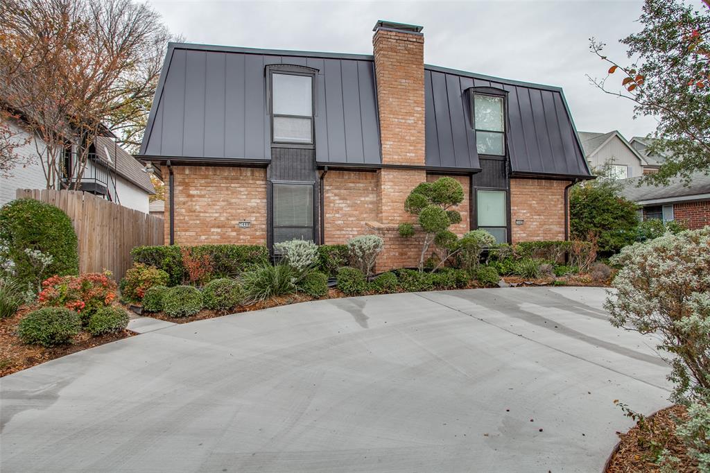 FANTASTIC LOCATION! FULL DUPLEX (SIDE BY SIDE 3448 & 3446)! Large 50 x 147 Lot! Both units have 2 bed-2.5 baths. No NEED for parking permits here! Both units updated with living areas downstairs and bedrooms upstairs. Downstairs living spaces with upstairs bedrooms. The kitchen opens to a den and breakfast area, including a breakfast bar and full size utility area; all appliances included. The cozy living area has built in bookshelves and a marble fireplace. Wonderful outdoor space with private patio as well as two carport spaces and a circle drive. Located just blocks from Snider Plaza, shopping, and restaurants.