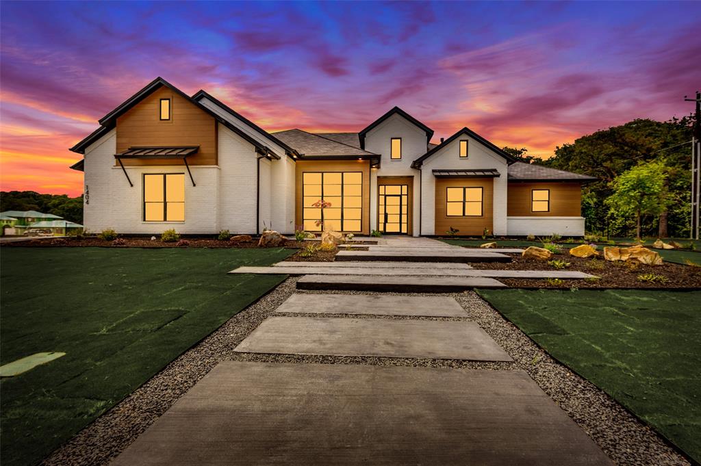 Luxury abounds in this 2023 Providential Custom Homes build! Every single decision on this exquisite custom home was thoughtfully made, from the glass temperature controlled wine cellar to the large windows in the great room overlooking the outdoor living & backyard. Chef's kitchen is ready to go with a gas range, pot filler, kitchen island & more. Primary suite has access to patio, ensuite bath with the finest finishes, large soaking tub & walk-in rain shower, private water closet & separate vanities. Primary closet is thoughtfully connected to the utility room that offers a sink & cabinets. The home gym features its own patio & rubber flooring. Spacious private study is perfect for working from home with built-in cabinets & large closet. Media room is ready for movie night. Three garages are all oversized with ample storage. Privacy is no issue on this almost one acre lot. Don't miss this opportunity to own one of only 16 custom homes in the exclusive Samantha Springs Estates!