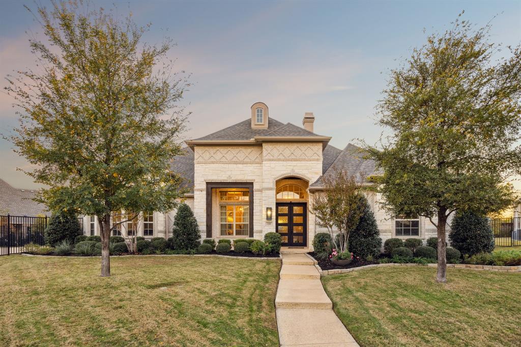 WOW FACTOR! LOCATION! ONE STORY! WOW! This is it! This one story four bedroom with private custom study, Southlake home is exactly what you have been waiting for! This fabulous 4,584 square ft. home is located in the highly coveted Winding Creek community! Located within walking distance to Southlake Town Square, Central Market, restaurants, and shopping.  This home is nestled on one of the largest lots in Winding Creek, over half an acre. Enter grande double metal and glass doors to your wide foyer which invites you to a beautiful dining area and an open floor plan.Luxury at its finest! This fabulous home features gleaming wood floors, designer lighting, abundant windows ,a warm and inviting great room with fireplace that transitions to an abundant kitchen! The kitchen features Wolf and Subzero appliances, large quartz island, gorgeous lighted cabinetry and more! Now let's go have fun in the adjacent game room, bar and media room - all overlooking the outdoor pool and patio! Enjoy the outdoor kitchen and then relax by your fireplace in your amazing backyard paradise!  Carroll ISD!  Let's go!