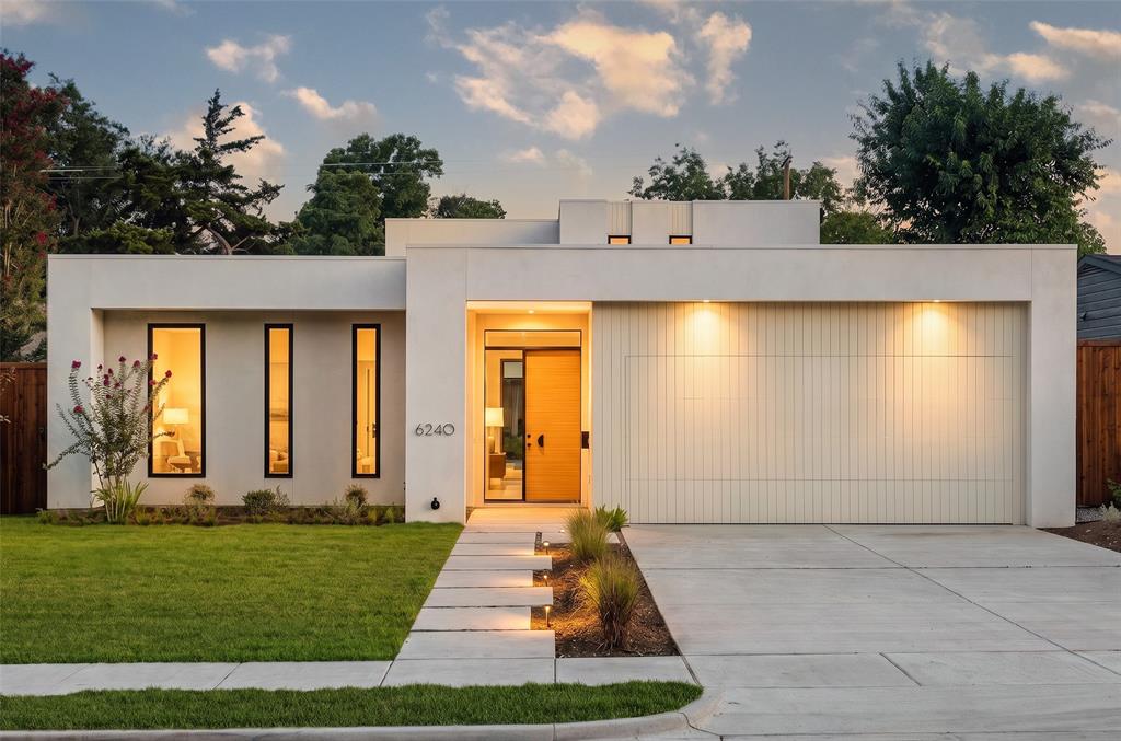 Nestled in the coveted estates section of Wilshire Heights, this striking new construction home sits on an expansive 60-foot-wide lot and blends clean modern architecture with warm natural finishes. Thoughtfully designed around a sprawling private courtyard, walls of glass flood the home with natural light while creating seamless indoor-outdoor living. The heart of the home is an exceptional chef’s kitchen featuring integrated panel-front appliances and an oversized butler’s pantry complete with additional appliances, that seamlessly flows into the dining and living rooms. A massive office anchors one side of the courtyard, offering an inspiring work-from-home setting, while the spacious primary suite sits opposite, sharing the same serene courtyard views. The primary is equipped with 2 walk-in closets, a spa-like bathroom, and its own washer and dryer. Outside, enjoy an enormous, fenced yard complete with a patio for al fresco dining and hosting needs. Upstairs find 3 additional bedrooms and 2 bathrooms as well as sizable playroom for the kids. Ideally located just moments from St. Thomas Aquinas, Birdie’s Eastside, Hudson House, and multiple grocery stores, this exceptional residence is also zoned to Mockingbird Elementary, offering the perfect combination of luxury, lifestyle, and location.