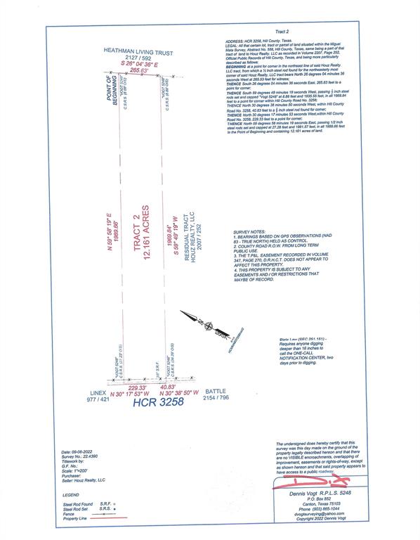 M Mata Survey AB 558 - Land