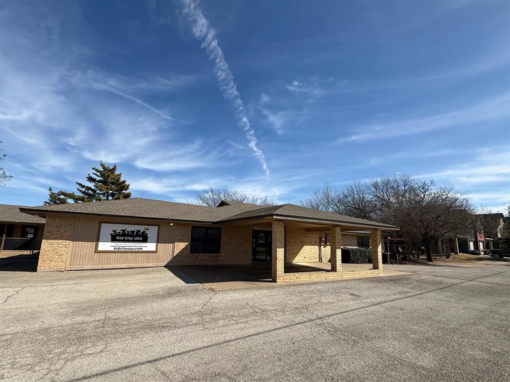 Turnkey Childcare building with all the Furniture, Fixture and Equipment included.
5,316 sqft building on 0.768 acre lot size.
7 or more Classrooms, Office, Kitchen, Teachers Lounge, covered Porch, multiple large Playground areas.
Previous licensed capacity of 127.
Located right behind Acton Elementary.
Good visibility and frontage on James Rd with lots of drive by traffic.
Building can be used for non Childcare as well.