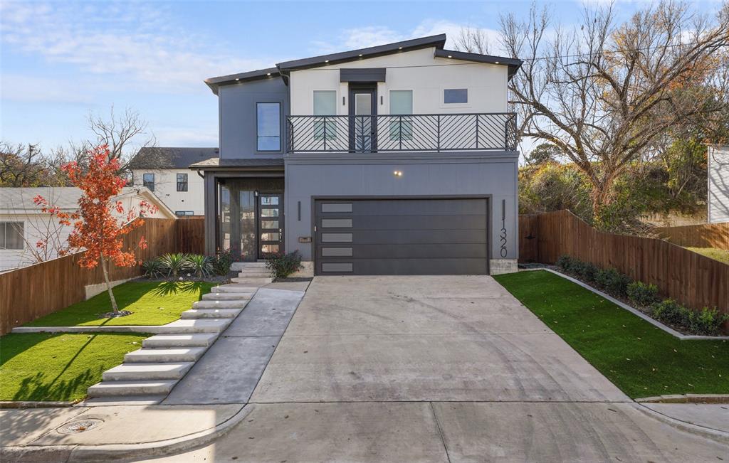 WELCOME HOME to your Beautiful two-story new construction home ideally located just minutes from Downtown Dallas, Bishop Arts District and Halperin Park. This beautifully designed home features 4 spacious bedrooms, 2.5 bathrooms and an open-concept floor plan filled with abundant natural light. Gorgeous wood flooring extends throughout the main living areas and into the primary suite, creating a warm and elegant feel. The spacious primary bedroom offers a private balcony with beautiful city views, providing the perfect place to relax. The modern kitchen flows seamlessly into the living and dining areas, making it ideal for entertaining. Thoughtfully designed with contemporary finishes throughout, this home combines style and functionality. Professionally landscaped for exceptional curb appeal and conveniently located near shopping, dining, entertainment, and major highways for an easy commute. Don't miss this opportunity to own a brand-new home in one of Dallas' most desirable and rapidly growing areas. Hurry send your offer Today!