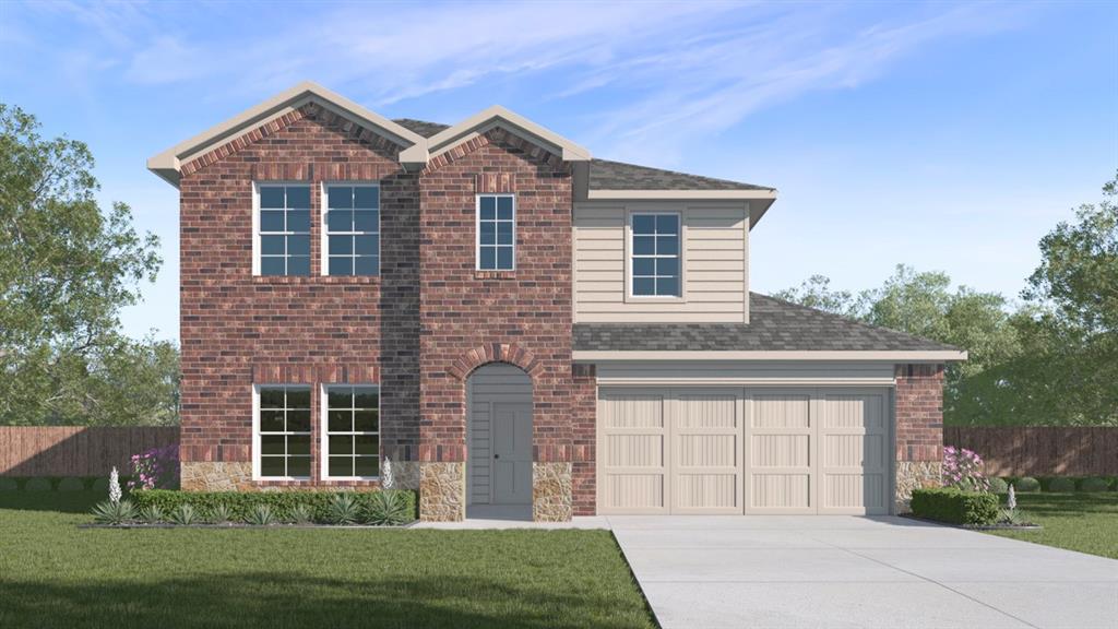 New! Amazing, two story floor plan! Four bedrooms, three full baths, large game room, and covered patio. Home includes, island kitchen, granite counters throughout, LED lighting, full sprinkler system, professionally engineered post tension foundation, and much more!
Come visit our D.R. Horton community located in the charming small town of Ennis also known as the Bluebonnet City. Located off I-45 approximately 35.4 miles from Downtown Dallas. The city of Ennis boosts the Big O Speedway, bluebonnet trails, area parks, Lake Bardwell, a drive-in movie theater, historic museums, and more! Stonewyck Farms features one-and two-story open-concept floorplans from 1,294 to 2,352 SF.  Stonewyck Farms offers something for everyone!