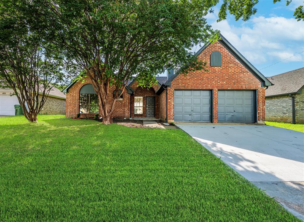 Welcome home to this beautifully RENOVATED 3-bedroom, 2-bathroom residence in Arlington! Thoughtfully updated from top to bottom, this move-in ready home blends modern finishes with everyday comfort. Step inside to discover an open and INVITING FLOOR PLAN featuring fresh interior paint, updated flooring, stylish fixtures, and abundant natural light throughout.

The REMODELED KITCHEN is the heart of the home, offering updated cabinetry, sleek countertops, modern appliances, and ample prep space for cooking and entertaining. The spacious living area provides the perfect setting for gathering with family and friends.

Two additional bedrooms offer flexibility for guests, a home office, or growing families. Both bathrooms have been TASTEFULLY RENOVATED with contemporary finishes. Outside, enjoy a generous backyard with plenty of space for outdoor entertaining, pets, or play.

This fully renovated home offers total peace of mind with an IMPRESSIVE LIST of recent UPGRADES COMPLETED in 2026, including a brand-new ROOF new gutters, and upgraded ENERGY-EFFICIENT windows. The property features FULLY UPDATED SYSTEMS, boasting a new hot water heater and a completely re-plumbed PVC piping, all backed by a fully transferable foundation WARRANTY. Enjoy a modern kitchen equipped with sleek STAINLESS STEEL appliances, alongside FULLY REMODELED master and guest bathrooms featuring contemporary finishes. The thoughtful flooring layout includes new SOLID SURFACE FLOORING throughout the living, dining, and bath areas, paired with brand-new, plush carpeting in all bedrooms.

Conveniently located near shopping, dining, parks, and major highways, this beautifully updated Arlington home is ready for its next owner. Don't miss your opportunity to make it yours!