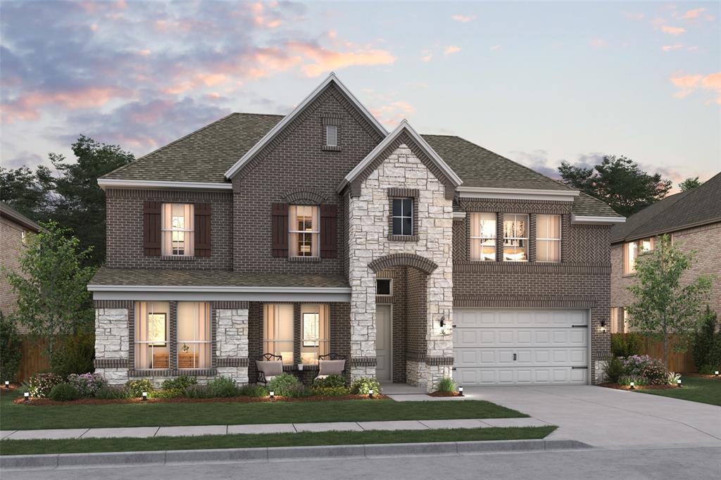 Located in Arlington ISD part of the Sterling Greene community, the neighborhood offers excellent opportunities in education and an added sense of comfort with a gated entrance. This stunning 2-story home provides a comfortable open floorplan with an Extra Suite Plus, ideal for extended stay guests. A convenient home office at the foyer is perfect for work at home. The kitchen features a spacious island and overlooks the well-lit great room. A cozy dining area allows access to the covered patio, great for outdoor living. In from the garage, a HovHall and laundry room keep your home tidy. The primary suite with private bath and spacious walk-in closet. A versatile loft and 2 additional bedrooms with hall bath allow for comfort for all.