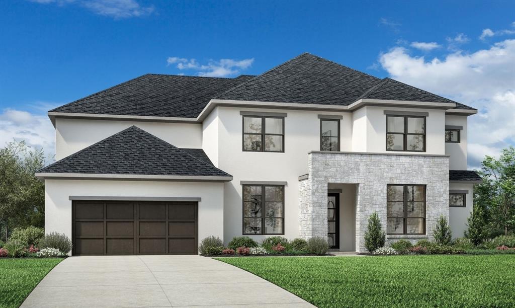 Discover elevated luxury living in this beautifully designed Toll Brothers home located in the prestigious Wandering Creek at Brookhollow community in Prosper. Showcasing the sought-after Bolsins Transitional floor plan, this home blends timeless architecture with sophisticated designer finishes throughout. The expansive kitchen is a true centerpiece, featuring upgraded quartz countertops, a dramatic waterfall island, KitchenAid appliances, custom cabinetry, and abundant storage—all seamlessly opening to the spacious great room and casual dining area for effortless entertaining and everyday living. A stunning multi-slide stacked door extends the living space outdoors to the oversized covered patio. The first-floor primary suite offers a serene retreat with a spa-inspired bath, freestanding soaking tub, oversized shower, and an impressive walk-in closet. Thoughtfully designed upgrades include a dedicated wine room, private office with iron and glass doors, linear fireplace, media room, additional first-floor bedroom and bath, spacious loft, and beautifully curated hardwoods, tile, and designer lighting throughout. With soaring ceilings, open-concept living spaces, and refined modern finishes, this exceptional home offers the perfect balance of luxury, comfort, and functionality in one of Prosper’s premier communities.
