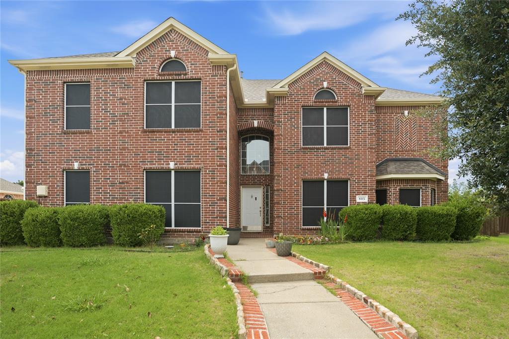 Welcome Home to 805 Morningside Trail, Murphy, TX

Nestled in the coveted Maxwell Creek North neighborhood, this stunning 4,250 sq. ft. home delivers the space, style, and lifestyle your family deserves. Sitting on an expansive 0.31 acre lot, this 5 bedroom, 4 bathroom gem is built for the way modern families actually live.

The chef's kitchen wows with a gas cooktop, stainless steel appliances, and premium upgrades, while the grand master suite impresses with a sitting area, bay windows, and a recessed ceiling that exudes luxury. A fireplace anchors the open living area, making every evening feel like home.

Outside, a spacious driveway easily fits a boat or extra vehicles, a rare find in North Texas suburbia.

Zoned to the award winning Wylie ISD, with top rated Tibbals Elementary 10 out of 10 just 0.2 miles away, plus Cooper Junior High and Wylie High School both rated 9 out of 10. And as a Maxwell Creek North resident, you'll enjoy resort style amenities, a pool with slides, clubhouse, two playgrounds, and a gazebo, all HOA maintained.

Homes this size, on lots this generous, in a neighborhood this desirable don't last. Schedule your showing today.