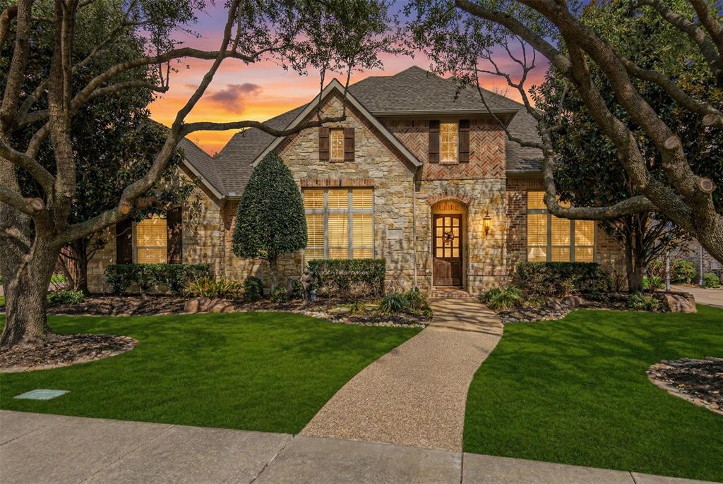 Welcome to 1604 Pecan Point in a highly sought-after community of McKinney! Nestled on an oversized creek lot, this exceptional five-bedroom home blends luxury, comfort, and thoughtful design, all centered around an extraordinary backyard retreat. The expansive layout features two primary suites on the first floor, offering flexibility for multi-generational living or private guest accommodations. A refined library with a stunning coffered ceiling provides an elegant space for a home office or quiet reading room.

At the heart of the home, the chef’s kitchen is beautifully appointed with granite countertops, a built-in Monogram gas range with a professional-grade exhaust vent, pot filler, and built-in refrigerator, all seamlessly opening to generous living spaces with hardwood and slate flooring designed for both everyday living and entertaining. Multiple living areas create an effortless flow throughout the home, while a spacious game room and dedicated media room offer endless opportunities for recreation and relaxation.

Step outside to a true backyard oasis. The oversized yard showcases a heated pool and spa, an impressive outdoor kitchen beneath a pergola, and multiple patios that create inviting spaces for dining, lounging, and hosting gatherings year-round. Completing the home is a three-car garage and the added privacy of an interior lot location. This residence offers the perfect balance of sophistication, functionality, and resort-style outdoor living.

This home won't last long. Schedule a showing today.