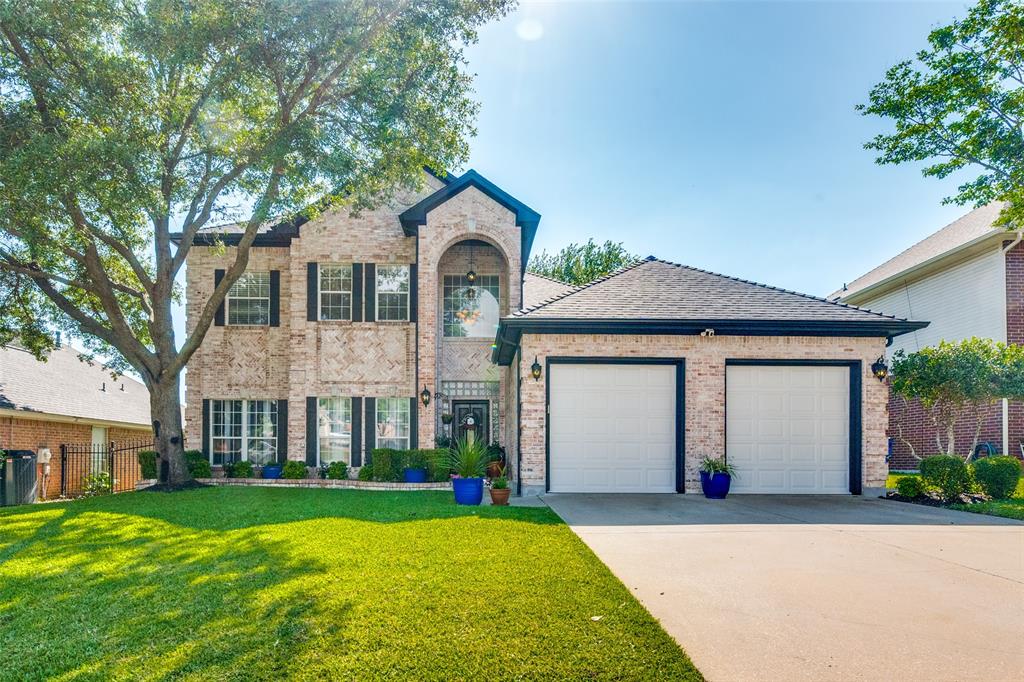 Welcome home to 2203 Welch Place, a stunning custom-built masterpiece by Olson Custom Homes. Nestled on an expansive 65 x 195 lot shaded by mature oak trees and featuring a peaceful creek backdrop, this 4-bedroom, 2.5-bathroom single-family home spans 2773 square feet of thoughtfully designed living space.

Step inside to find breathtaking 10-foot ceilings, elegant hardwood flooring running throughout the entire home, and beautiful custom built-ins that add unmatched character and functionality. The open floor plan features two cozy fireplaces, perfect for creating an inviting ambiance. The recently updated chef's kitchen is a dream, boasting custom 42-inch cabinets, energy-efficient appliances, and new modern hardware and fixtures. Retreat to the elegant primary bathroom after a long day.

Beyond its beauty, this home offers incredible peace of mind with robust 2x6 exterior walls for increased structural strength and energy efficiency, high-efficiency Carrier 16-SEER HVAC units, and a brand-new, Class 3 impact-resistant Owens Corning Duration roof with Deco Ridge shingles (installed November 2025). An oversized 2-car garage rounds out this exceptional home. Relax outside on your covered patio and enjoy the ultimate Texas backyard privacy. Located in a quiet neighborhood within the highly-rated Mansfield ISD!